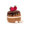 Jellycat x Harrods Glacy Chocolate Cake 草莓朱古力蛋糕