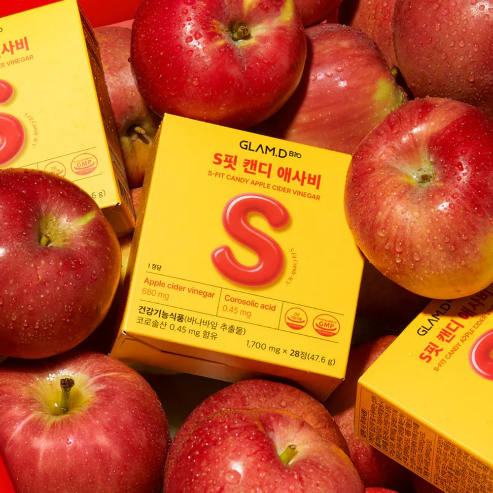 S-FIT CANDY APPLE CIDER VINEGAR 28 tablets (28days)