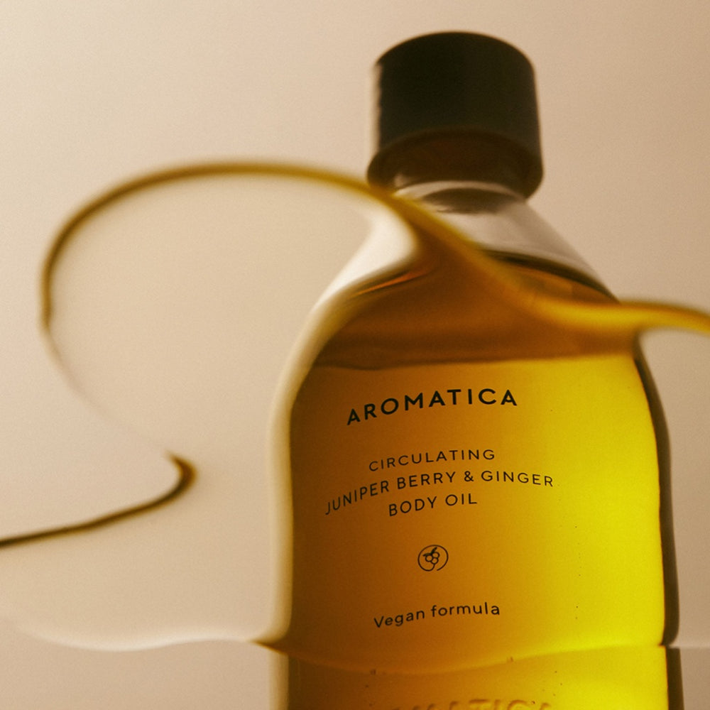 Circulating Body Oil Juniper berry & Ginger 100ml