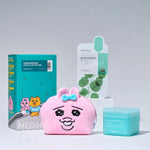 Mediheal X Opanchu Usagi Special Edition Set (Madecassoside Blemish Pad 100pcs + Madecassoside Essential Mask 10pcs + Pouch)