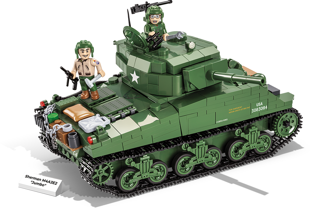 COBI-2550 Sherman M4A3E2 Jumbo (716PCS)