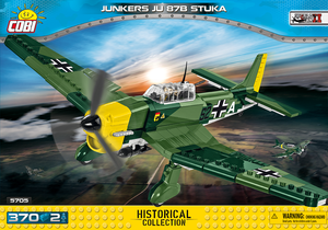 Cobi-5705-Junkers Ju 87 B Stuka Bomber(380pcs)