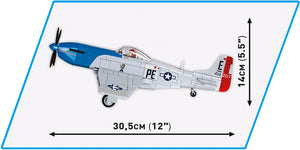 COBI WW2 5719 - P-51D Mustang(292PCS)