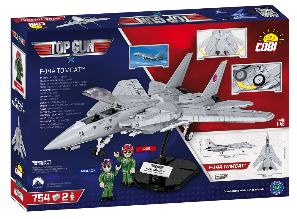 Cobi Top Gun 5811 F-14 TOMCAT (754pcs)