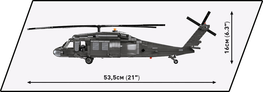 COBI 5817 Sikorsky Black Hawk 893 KL (905PCS)