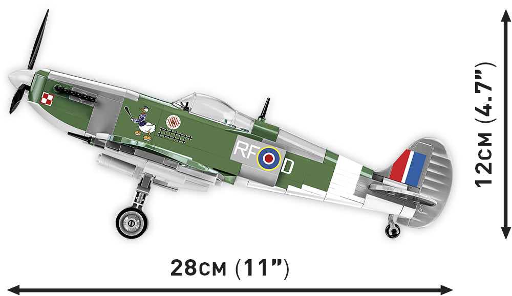 COBI 5725-British fighter Supermarine Spitfire MK.VB- World War II(335PCS)
