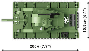COBI-2543-M24 Chaffee-588 brick light tank (588pcs)
